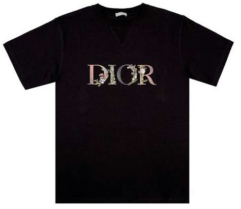 dior embroidery tee|christian Dior t shirts women.